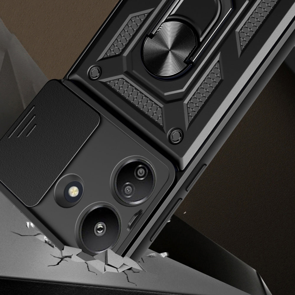 Case for Xiaomi Redmi 13C 5G, Techsuit, CamShield, Blue