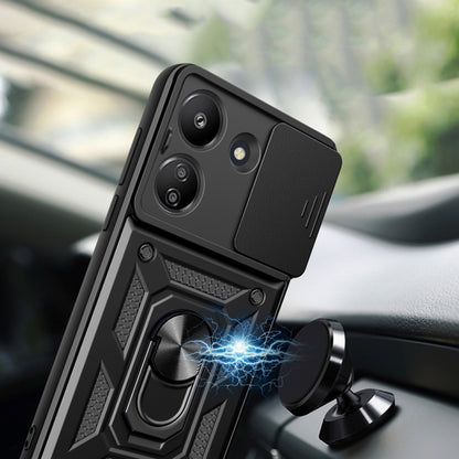 Hülle für Xiaomi Redmi 13C 5G, Techsuit, CamShield, Rosa