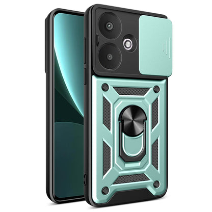 Hülle für Xiaomi Redmi 13C 5G, Techsuit, CamShield, Grün