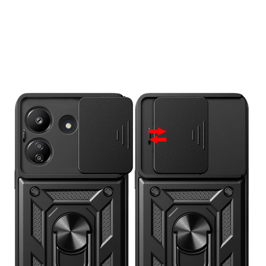 Hülle für Xiaomi Redmi 13C 5G, Techsuit, CamShield, Grün