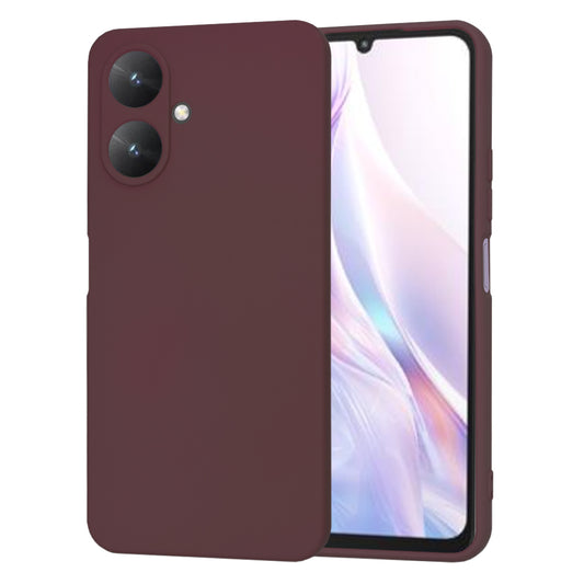 Hülle für Xiaomi Redmi 13C 5G, Techsuit, SoftFlex, Weinrot