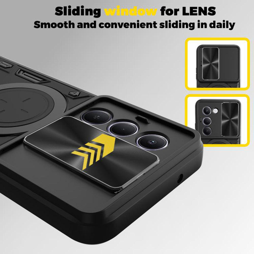 Hülle für Xiaomi Redmi 15 5G / 15 4G, Techsuit, CamGuard Pro, Lila