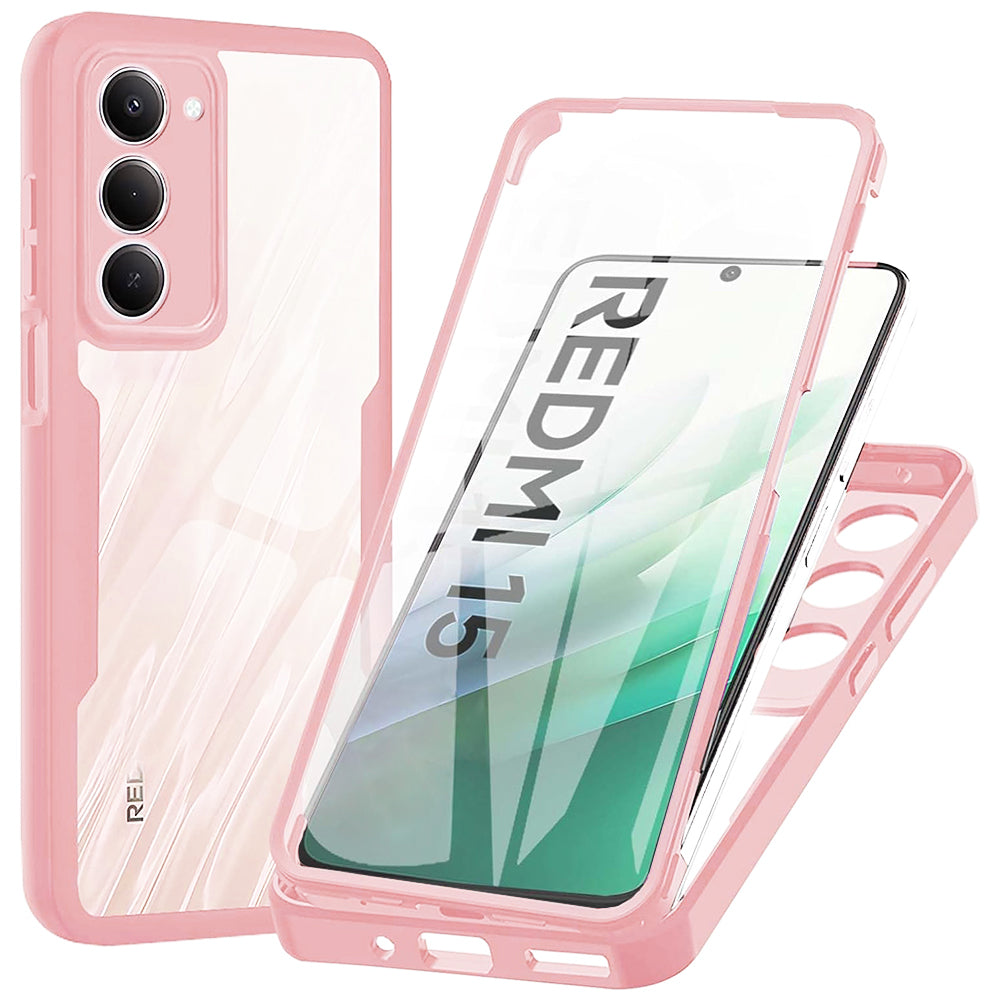 Case for Xiaomi Redmi 15 5G / 15 4G, Techsuit, ColorVerse 360, Pink