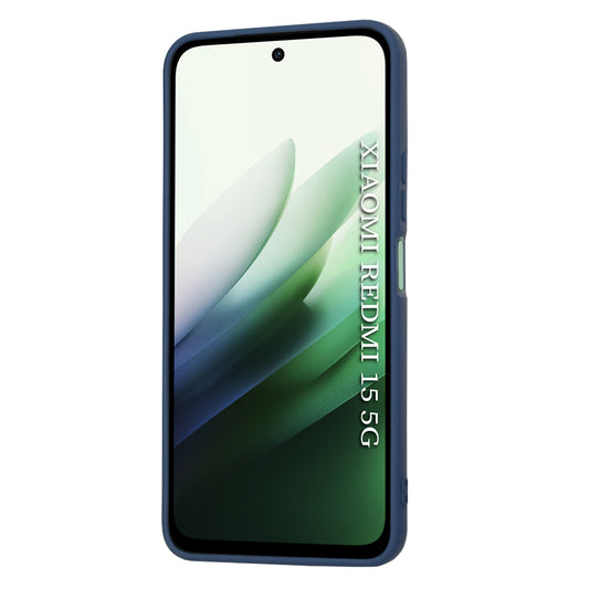 Hülle für Xiaomi Redmi 15 5G / 15 4G, Techsuit, SoftFlex, Marineblau