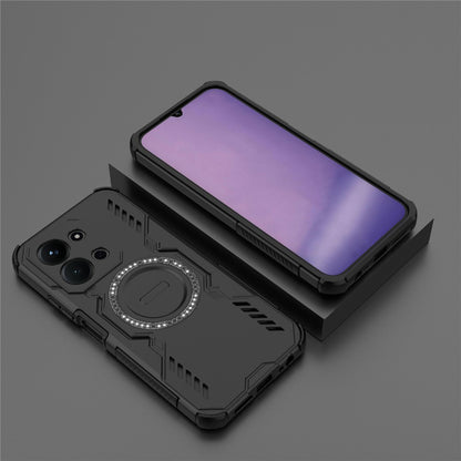 MagSafe Case for Xiaomi Redmi 15C 5G / 15C 4G, Techsuit, ArmorMag, Black