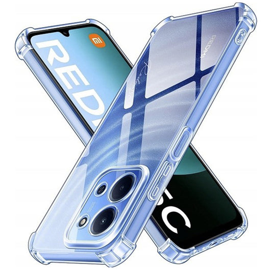 Hülle für Xiaomi Redmi 15C 5G / 15C 4G, Techsuit, stoßfest klar, transparent