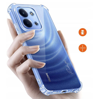 Hülle für Xiaomi Redmi 15C 5G / 15C 4G, Techsuit, stoßfest klar, transparent