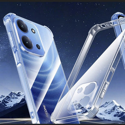 Hülle für Xiaomi Redmi 15C 5G / 15C 4G, Techsuit, stoßfest klar, transparent