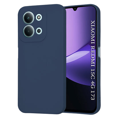 Hülle für Xiaomi Redmi 15C 5G / 15C 4G, Techsuit, SoftFlex, Marineblau
