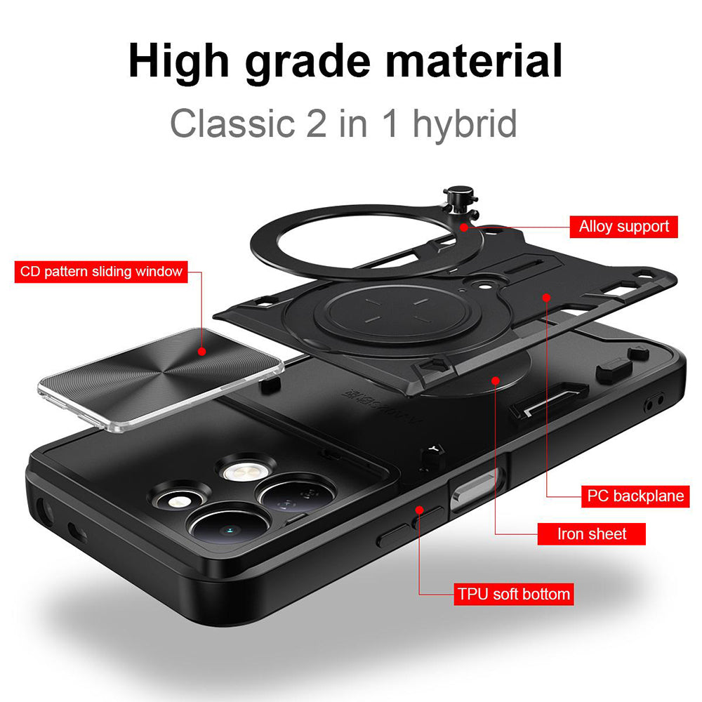 Hülle für Xiaomi Redmi 17 5G / 17 4G, Techsuit, CamGuard Pro, Lila