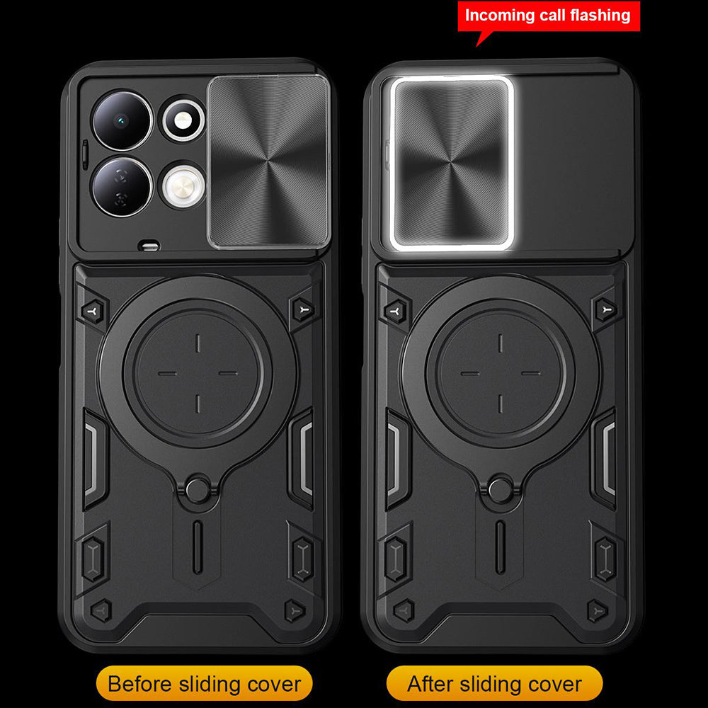 Hülle für Xiaomi Redmi 17 5G / 17 4G, Techsuit, CamGuard Pro, Lila