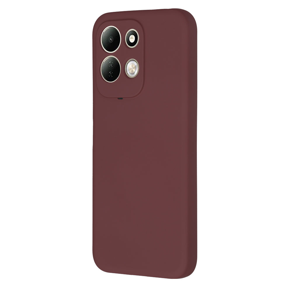 Hülle für Xiaomi Redmi 17 5G / 17 4G, Techsuit, SoftFlex, Burgunderrot