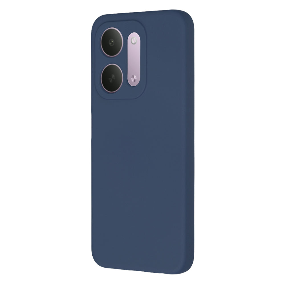 Hülle für Xiaomi Redmi 17C 5G, Techsuit, SoftFlex, Marineblau