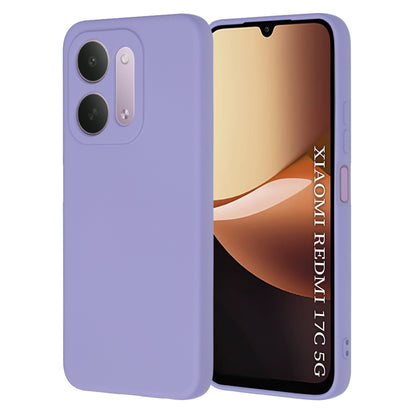 Hülle für Xiaomi Redmi 17C 5G, Techsuit, SoftFlex, Hellviolett
