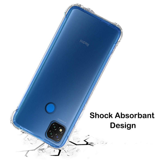 Hülle für Xiaomi Redmi 9C NFC / 9C, Techsuit, stoßfest klar, transparent