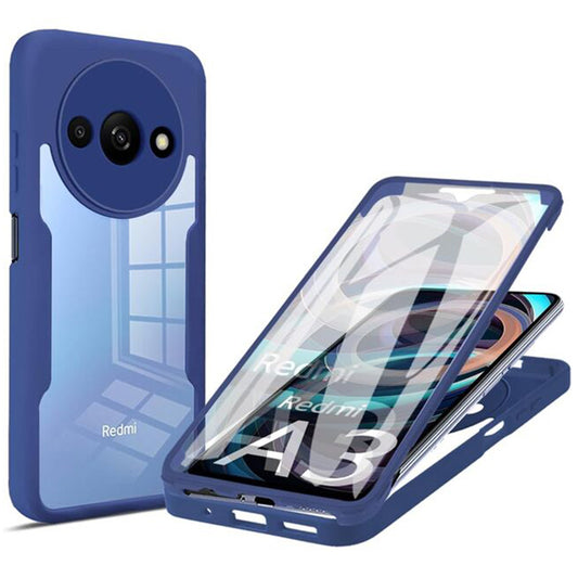 Hülle für Xiaomi Redmi A3x / A3, Techsuit, ColorVerse 360, Blau