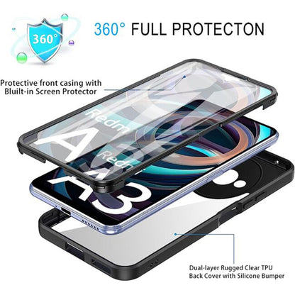 Hülle für Xiaomi Redmi A3x / A3, Techsuit, ColorVerse 360, Rosa