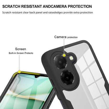 Hülle für Xiaomi Redmi A5 4G (Regional), Techsuit, ColorVerse 360, Schwarz