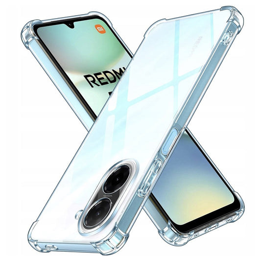Hülle für Xiaomi Redmi A5 4G (Standard), Techsuit, stoßfest klar, transparent