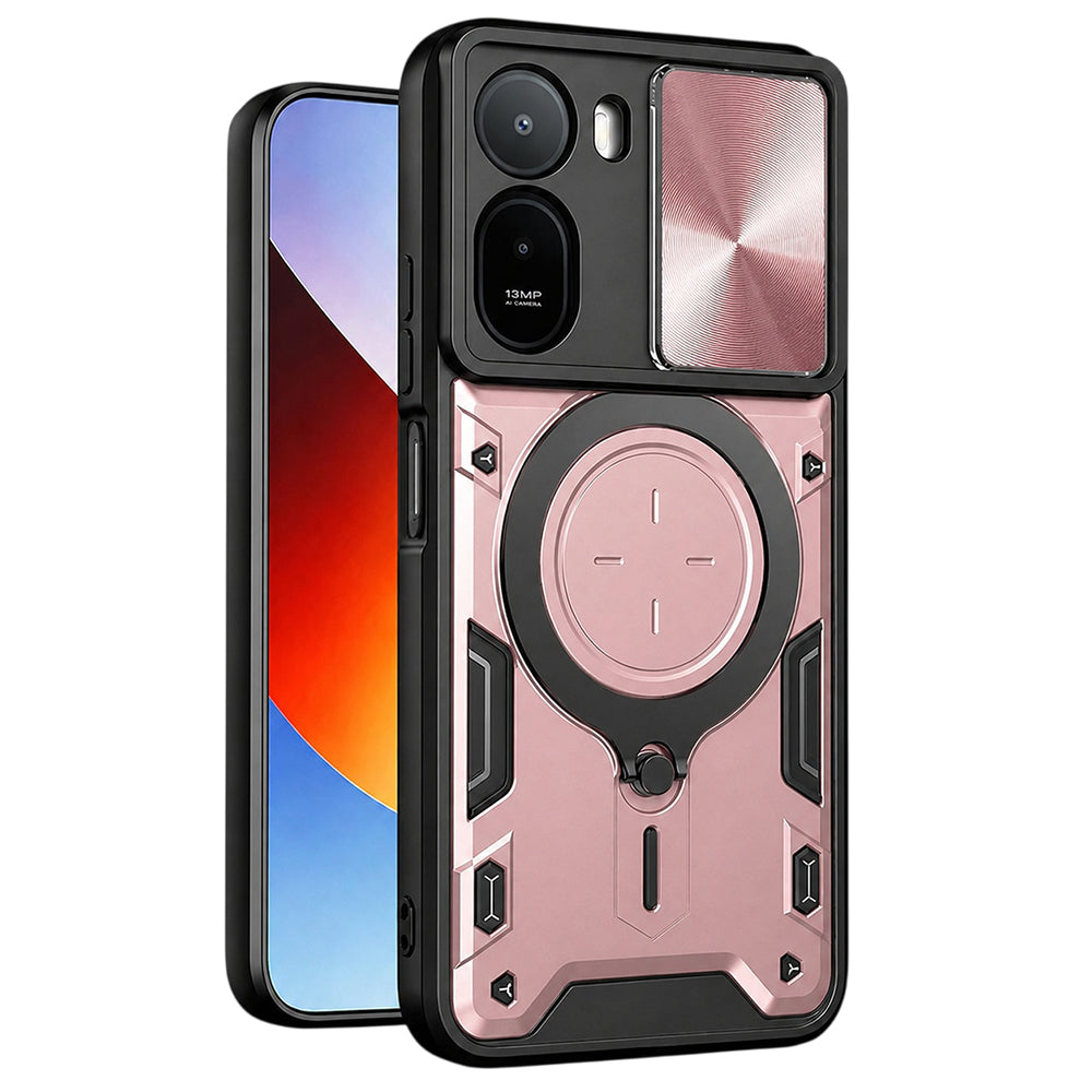 Hülle für Xiaomi Redmi A7 Pro 4G, Techsuit, CamGuard Pro, Roségold