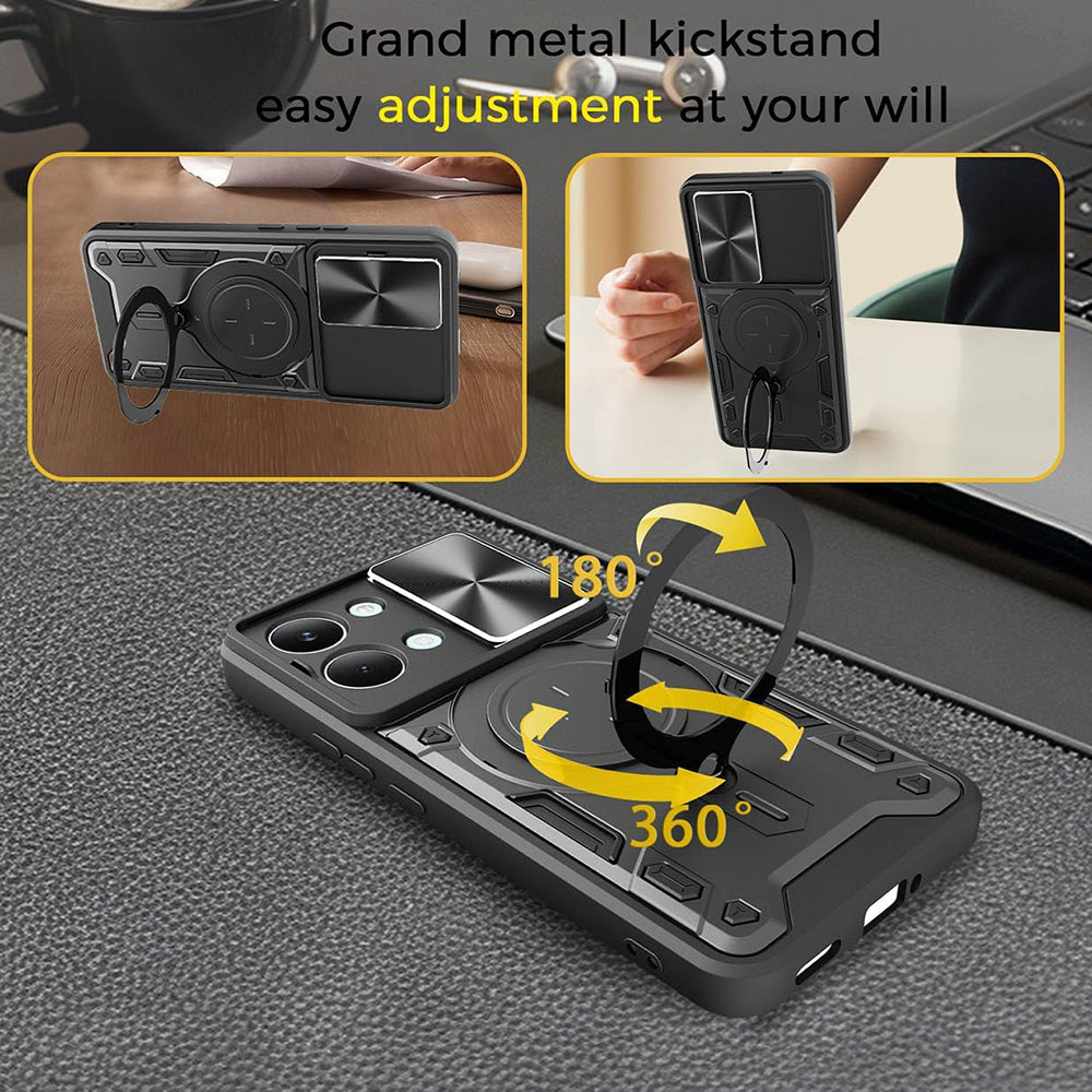 Hülle für Xiaomi Redmi A7 Pro 4G, Techsuit, CamGuard Pro, Roségold