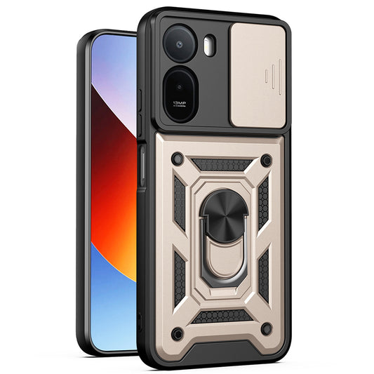 Hülle für Xiaomi Redmi A7 Pro 4G, Techsuit, CamShield, Gold