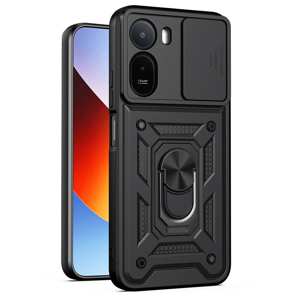 Case for Xiaomi Redmi A7 Pro 4G, Techsuit, CamShield, Black