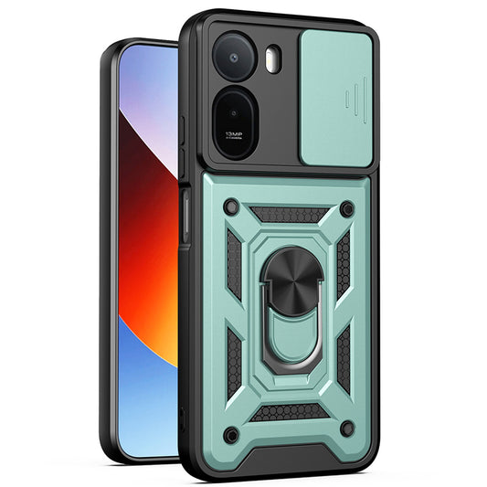 Hülle für Xiaomi Redmi A7 Pro 4G, Techsuit, CamShield, Grün
