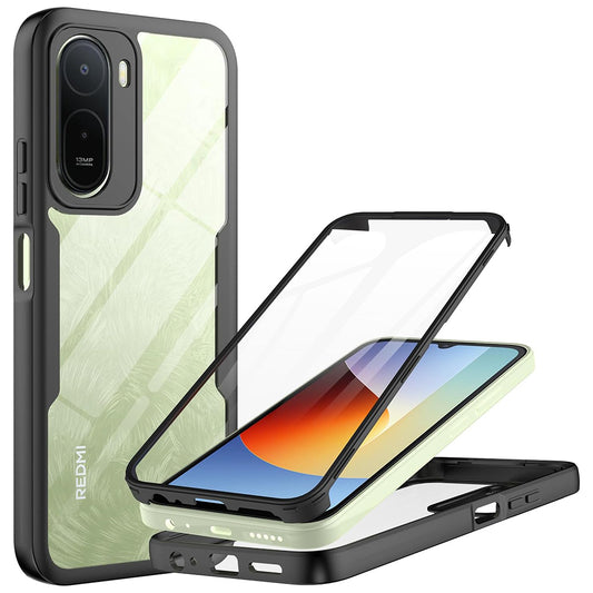 Hülle für Xiaomi Redmi A7 Pro 4G, Techsuit, ColorVerse 360, Schwarz