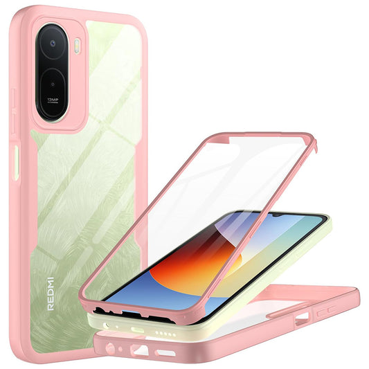 Hülle für Xiaomi Redmi A7 Pro 4G, Techsuit, ColorVerse 360, Rosa