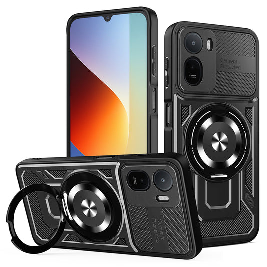 Hülle für Xiaomi Redmi A7 Pro 4G, Techsuit, RuggedCam, Schwarz