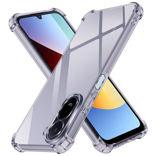 Hülle für Xiaomi Redmi A7 Pro 4G, Techsuit, stoßfest transparent, rauchfarben