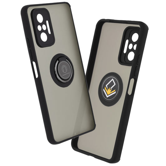 Hülle für Xiaomi Redmi Note 10 Pro Max / Note 10 Pro, Techsuit, Glinth, Schwarz