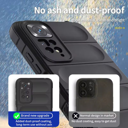 Case for Xiaomi Redmi Note 11S / Note 11, Techsuit, Magic Shield, Black