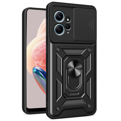 Case for Xiaomi Redmi Note 12 4G, Techsuit, CamShield, Black
