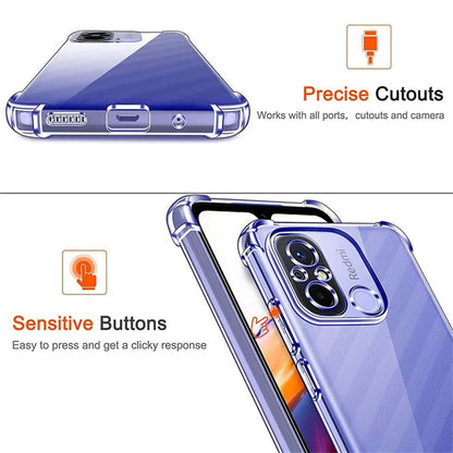 Case for Xiaomi Redmi Note 12 Pro 4G / Note 11 Pro 5G / Note 11 Pro, Techsuit, Shockproof Clear, Transparent