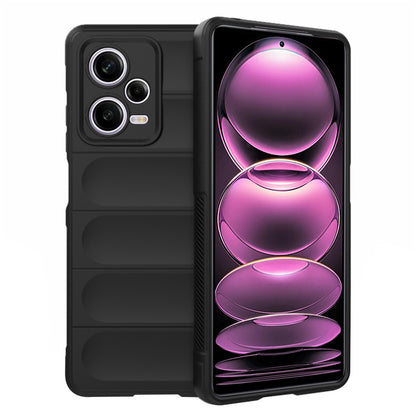 Hülle für Xiaomi Redmi Note 12 Pro 5G, Techsuit, Magic Shield, Schwarz