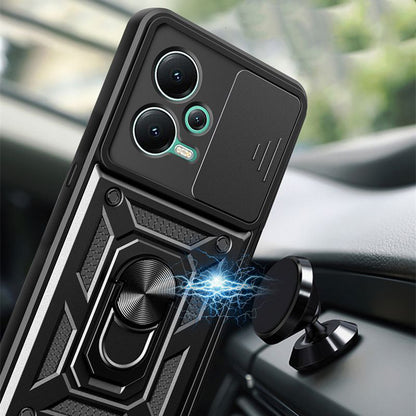 Case for Xiaomi Redmi Note 12 Pro+, Techsuit, CamShield, Black