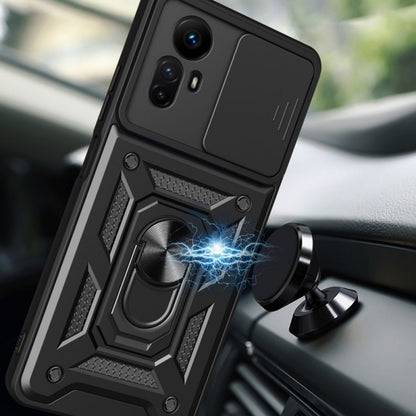 Hülle für Xiaomi Redmi Note 12S, Techsuit, CamShield, Schwarz