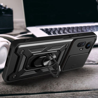Hülle für Xiaomi Redmi Note 12S, Techsuit, CamShield, Schwarz