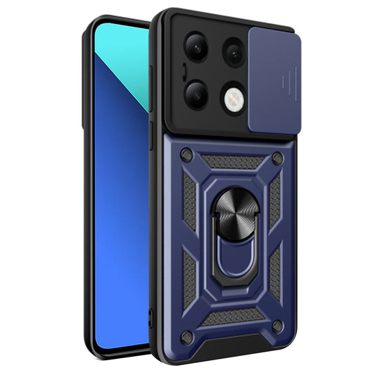 Hülle für Xiaomi Redmi Note 13 4G, Techsuit, CamShield, Blau