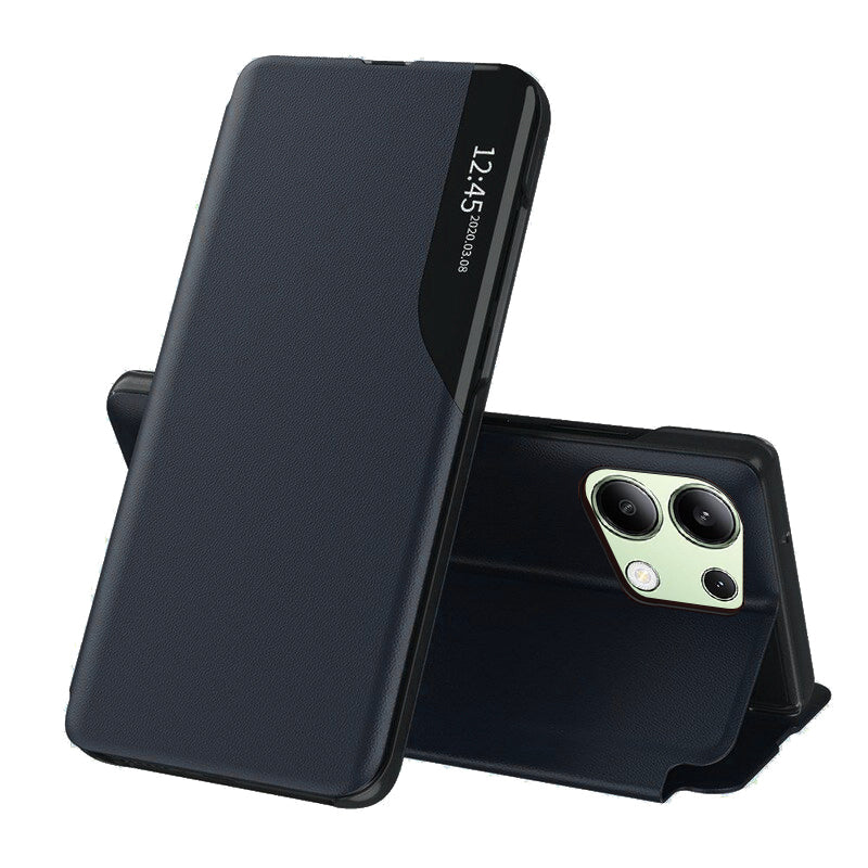 Hülle für Xiaomi Redmi Note 13 4G, Techsuit, eFold, Dunkelblau