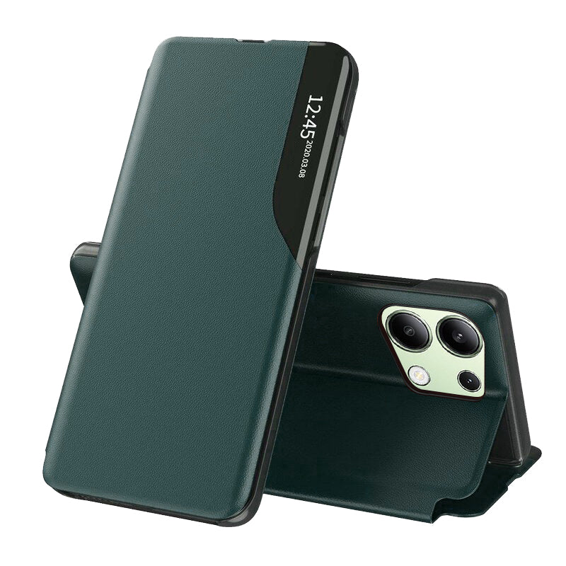Hülle für Xiaomi Redmi Note 13 4G, Techsuit, eFold, Grün