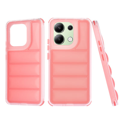 Case for Xiaomi Redmi Note 13 4G, Techsuit, Wave Shield, Red