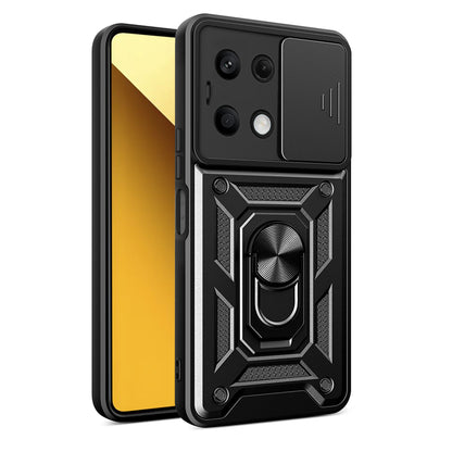 Hülle für Xiaomi Redmi Note 13 5G, Techsuit, CamShield, Schwarz