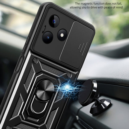 Hülle für Xiaomi Redmi Note 13 5G, Techsuit, CamShield, Schwarz