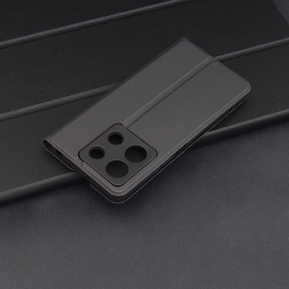 Hülle für Xiaomi Redmi Note 13 5G, Techsuit, Magskin Book, Schwarz