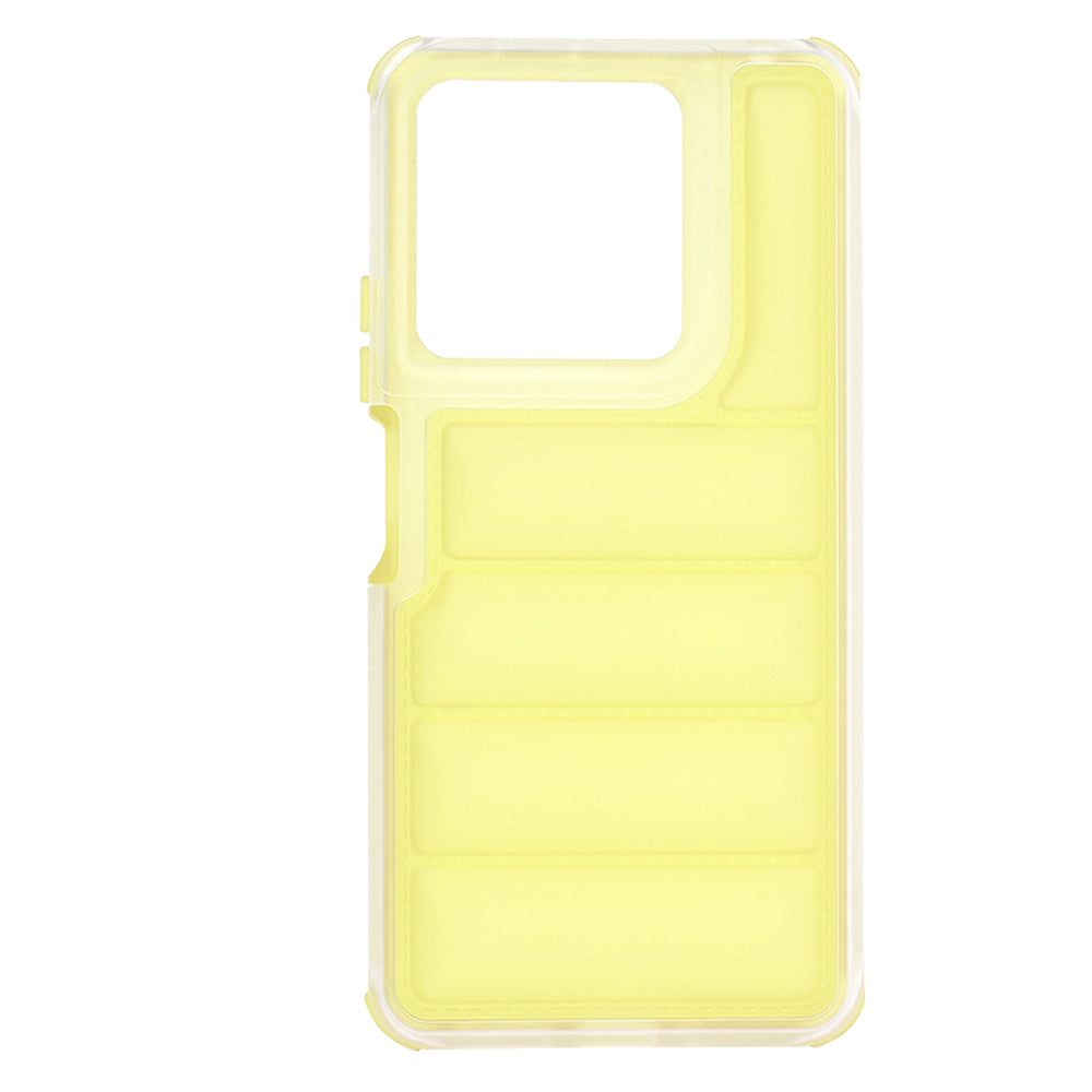 Hülle für Xiaomi Redmi Note 13 5G, Techsuit, Wave Shield, Gelb