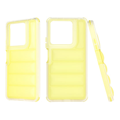 Hülle für Xiaomi Redmi Note 13 5G, Techsuit, Wave Shield, Gelb