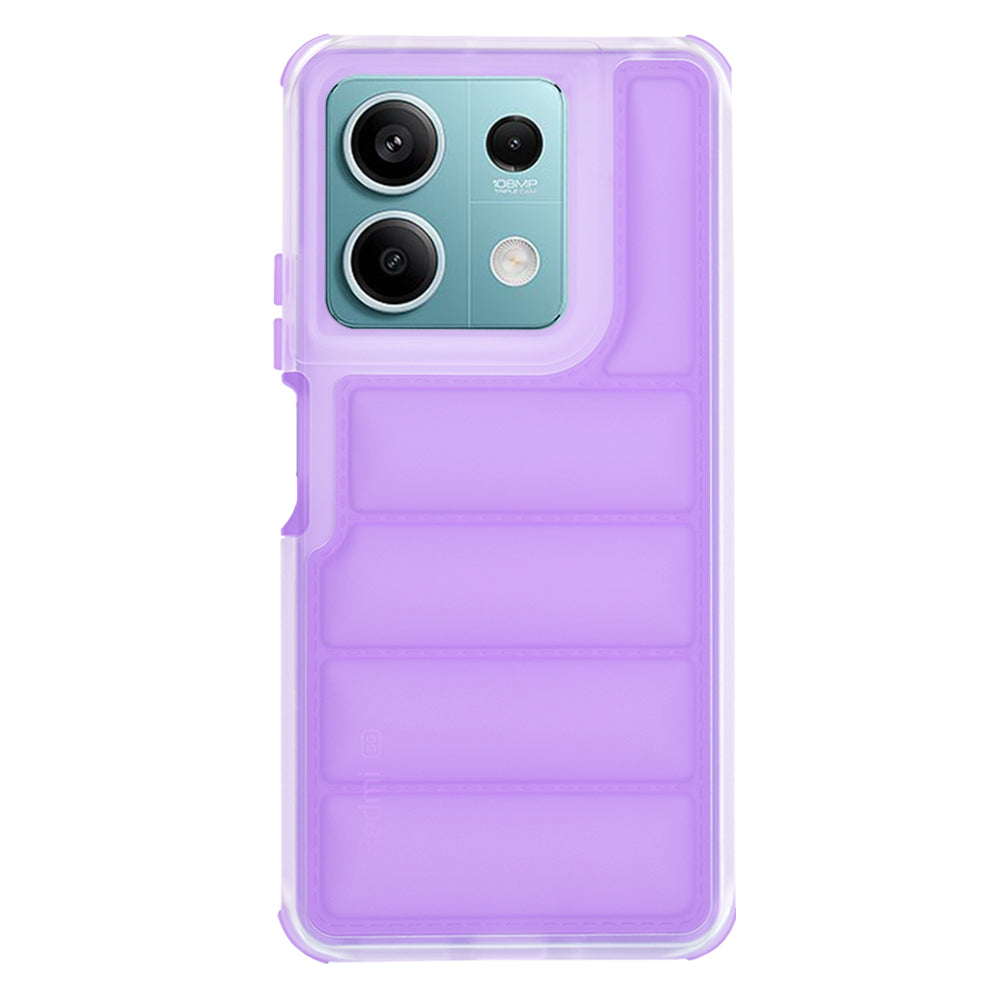 Hülle für Xiaomi Redmi Note 13 5G, Techsuit, Wave Shield, Lila